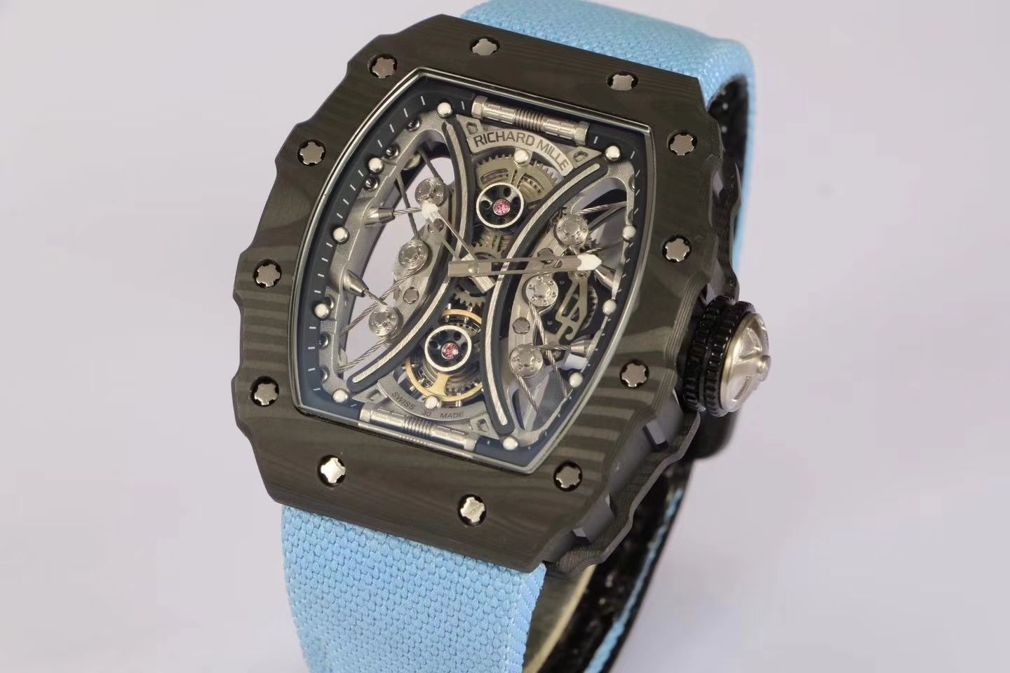 【RICHARD MILLE】复刻高仿RM53-01 这款腕表充满动感与活力 / RM53-01