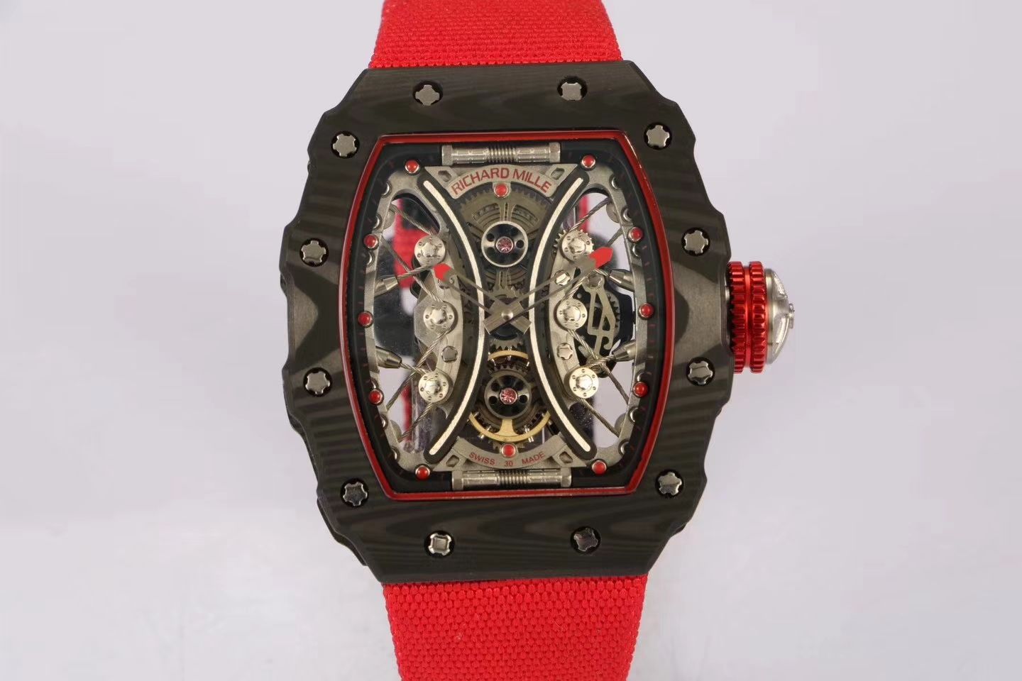 【RICHARD MILLE】复刻高仿RM53-01 这款腕表充满动感与活力 / RM53-01