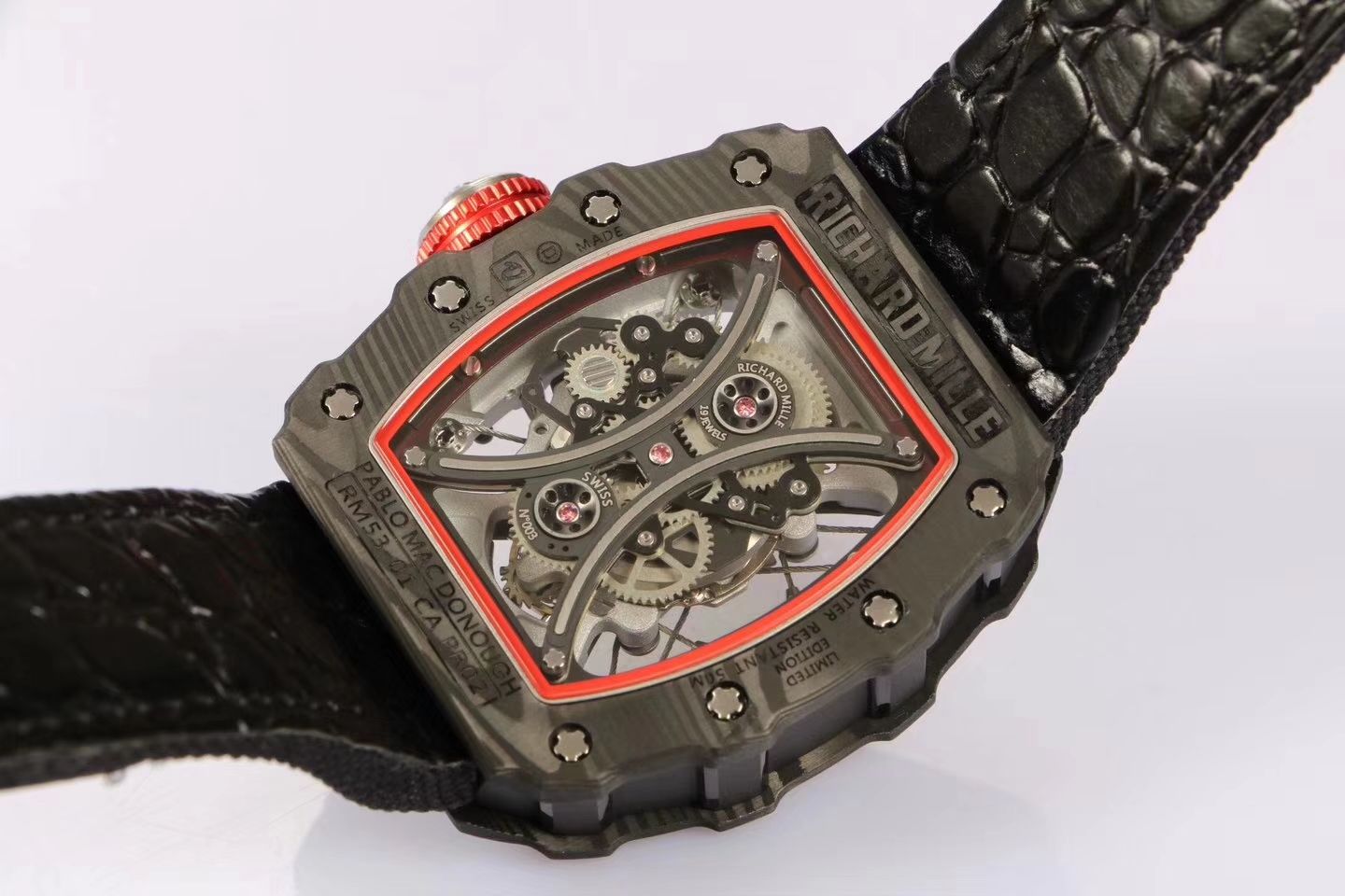 【RICHARD MILLE】复刻高仿RM53-01 这款腕表充满动感与活力 / RM53-01