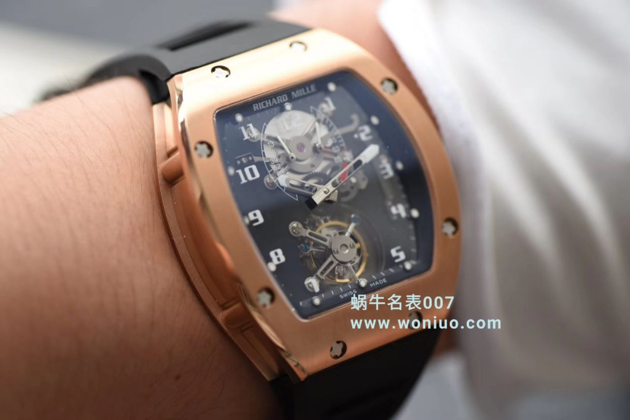 ️JB理查德·米勒复刻高仿RICHARD MILLE RM001真陀飞轮腕表 / RM 001
