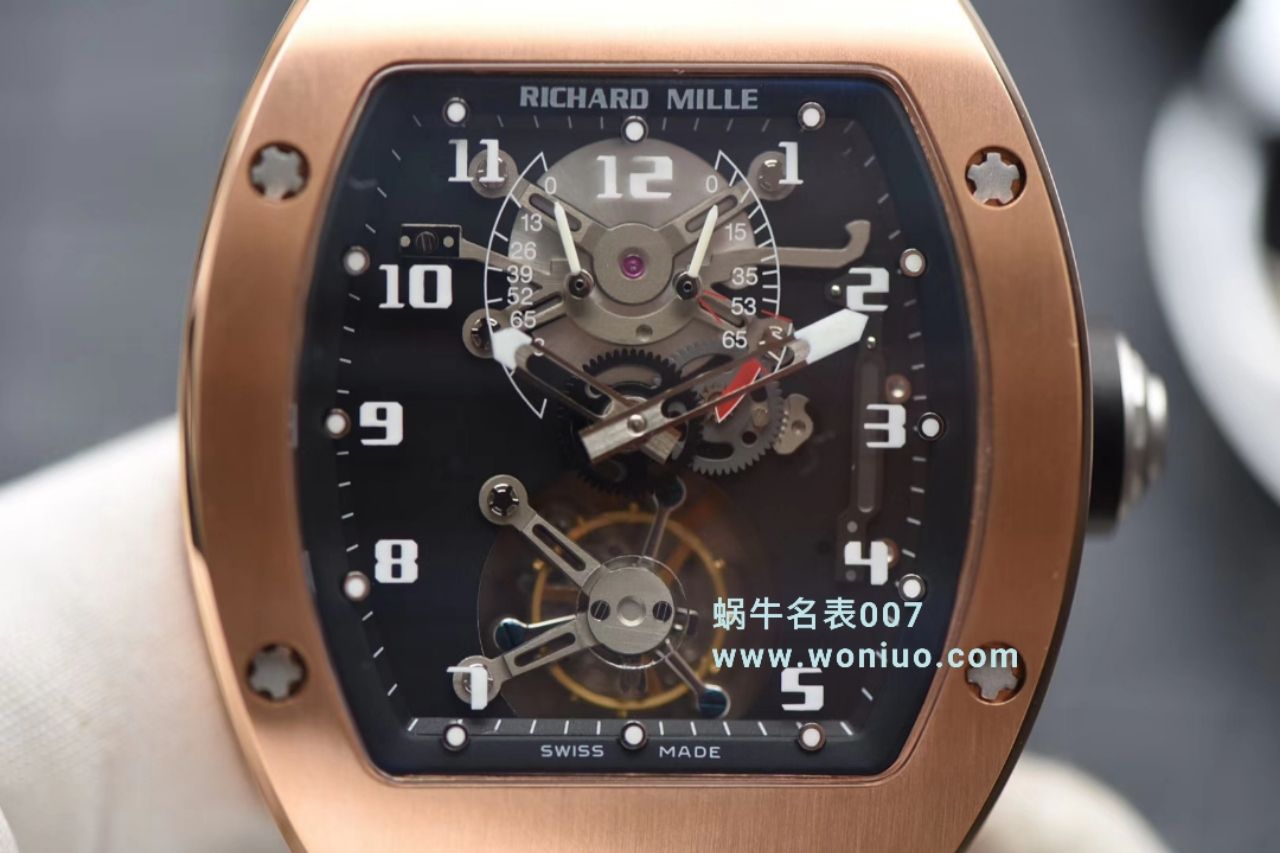 ️JB理查德·米勒复刻高仿RICHARD MILLE RM001真陀飞轮腕表 / RM 001