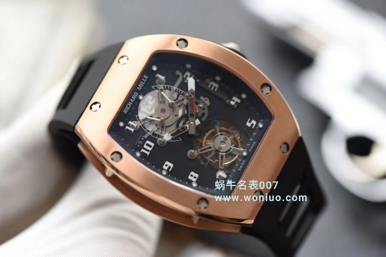 ️JB理查德·米勒复刻高仿RICHARD MILLE RM001真陀飞轮腕表 / RM 001