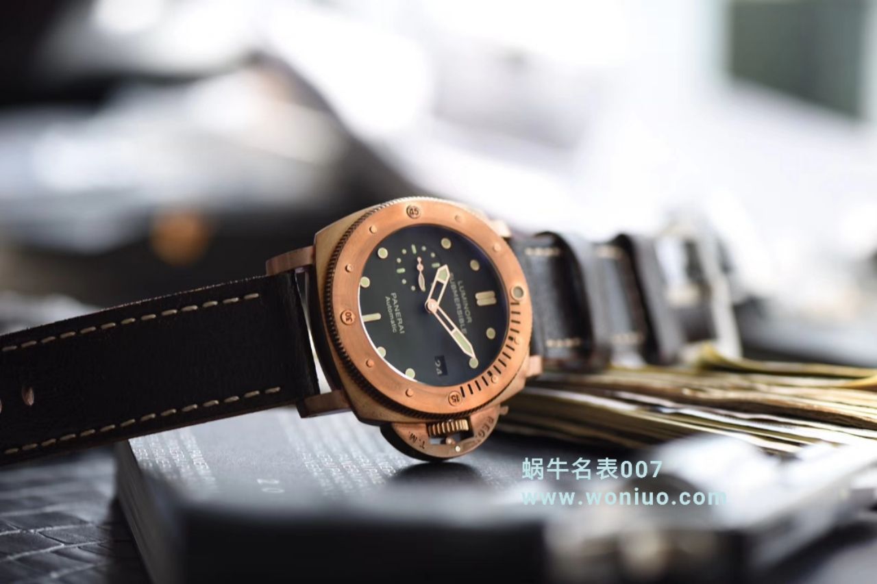 【独家视频测评VS厂顶级1:1高精仿手表】沛纳海沛纳海首款青铜战士史泰龙电影同款PAM 00382腕表 / VSPAMBF00382