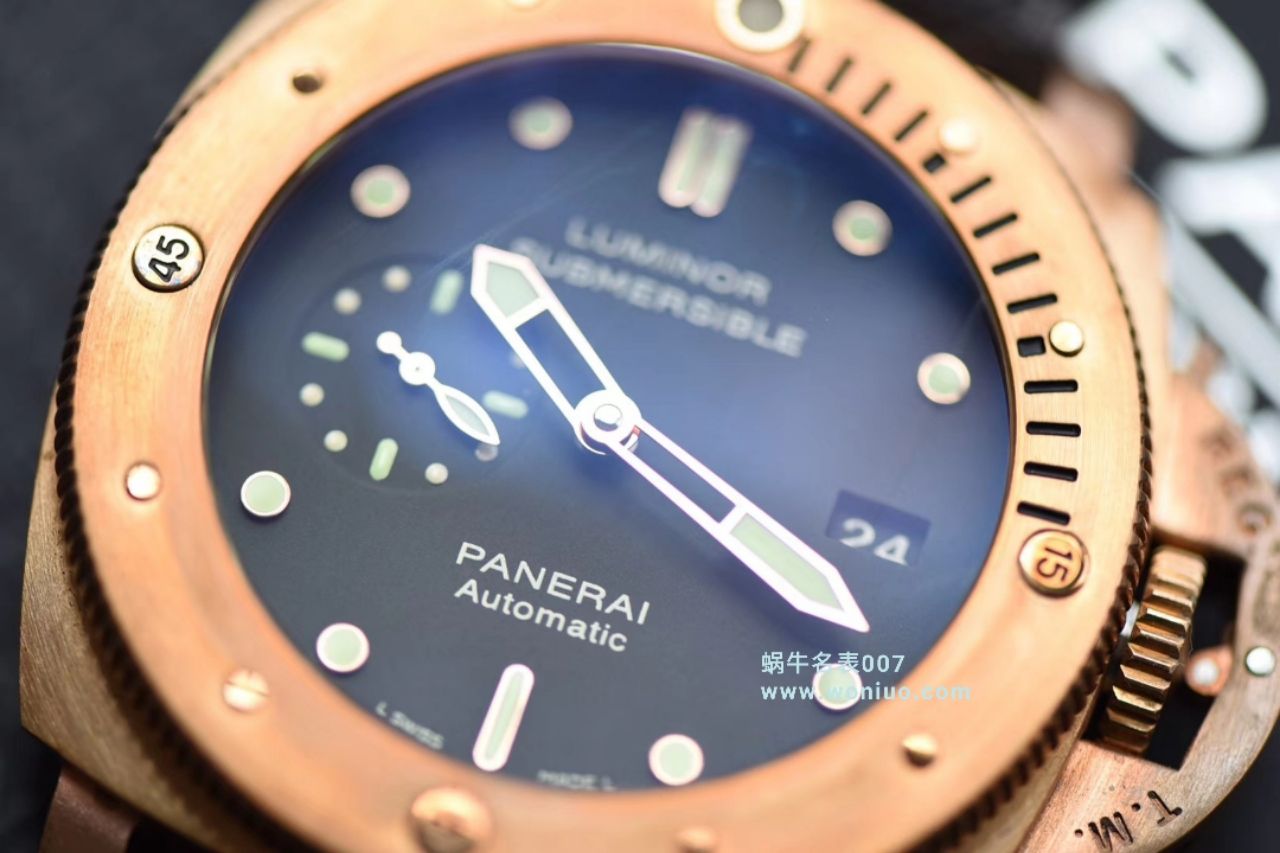 【独家视频测评VS厂顶级1:1高精仿手表】沛纳海沛纳海首款青铜战士史泰龙电影同款PAM 00382腕表 / VSPAMBF00382
