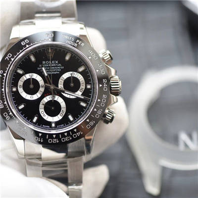 【N厂最新神作～原装结构4130迪通拿】一比一复刻高仿116500LN-78590陶瓷圈黑盘机械手表