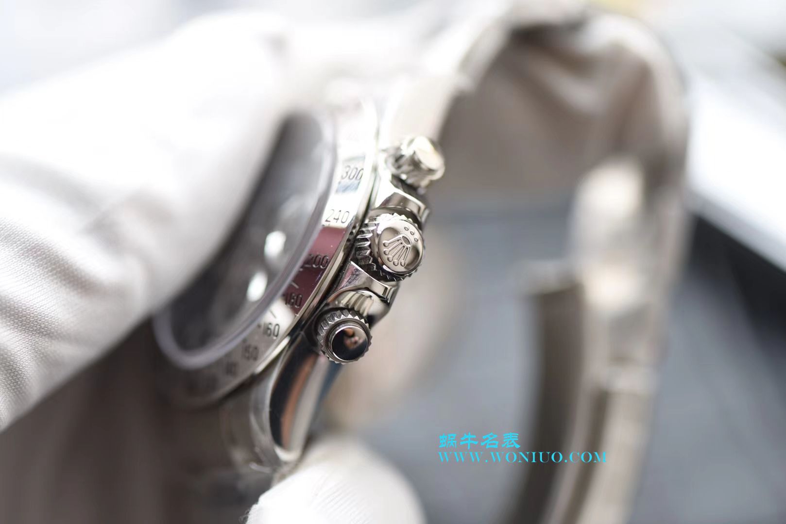 【N厂最新神作～原装结构4130迪通拿】劳力士宇宙计型迪通拿最好复刻高仿手表116520-78590 黑盘腕表(黑钢迪) / R216