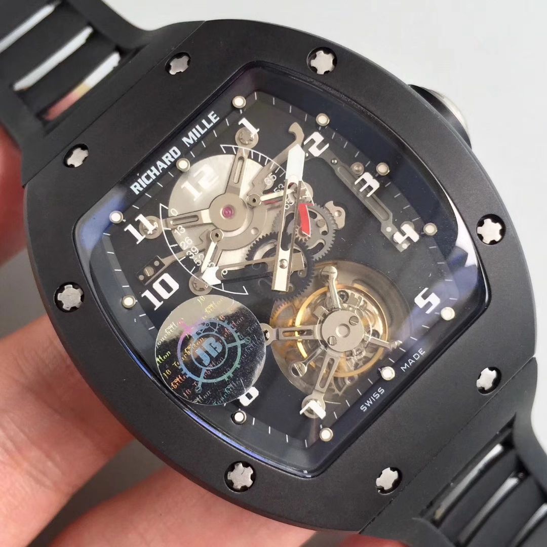 ️JB理查德·米勒复刻高仿RICHARD MILLE RM001真陀飞轮腕表 / RM 001