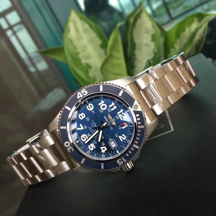 爆款回货【原单】百年灵超级海洋文化系列A17365D1|C915|161A机械腕表 / BL088