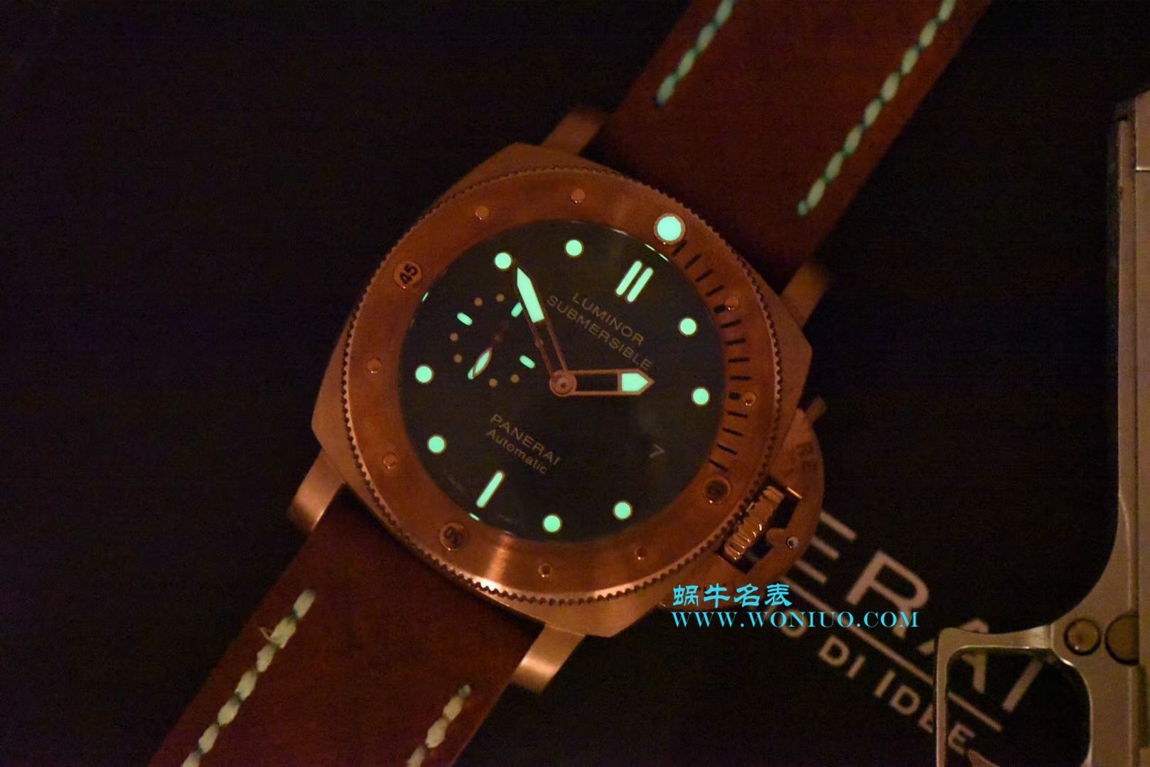 【独家视频测评VS厂顶级1:1高精仿手表】沛纳海沛纳海首款青铜战士史泰龙电影同款PAM 00382腕表 / VSPAMBF00382