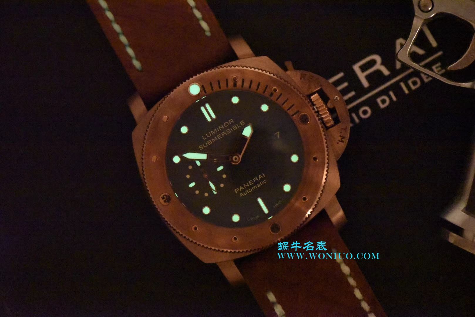 【独家视频测评VS厂顶级1:1高精仿手表】沛纳海沛纳海首款青铜战士史泰龙电影同款PAM 00382腕表 / VSPAMBF00382