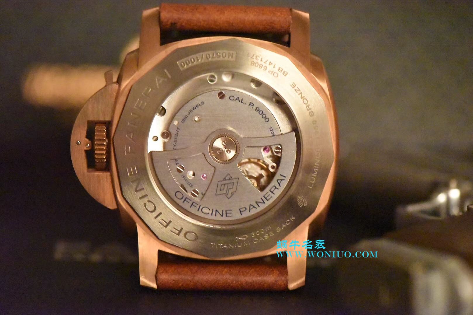 【独家视频测评VS厂顶级1:1高精仿手表】沛纳海沛纳海首款青铜战士史泰龙电影同款PAM 00382腕表 / VSPAMBF00382