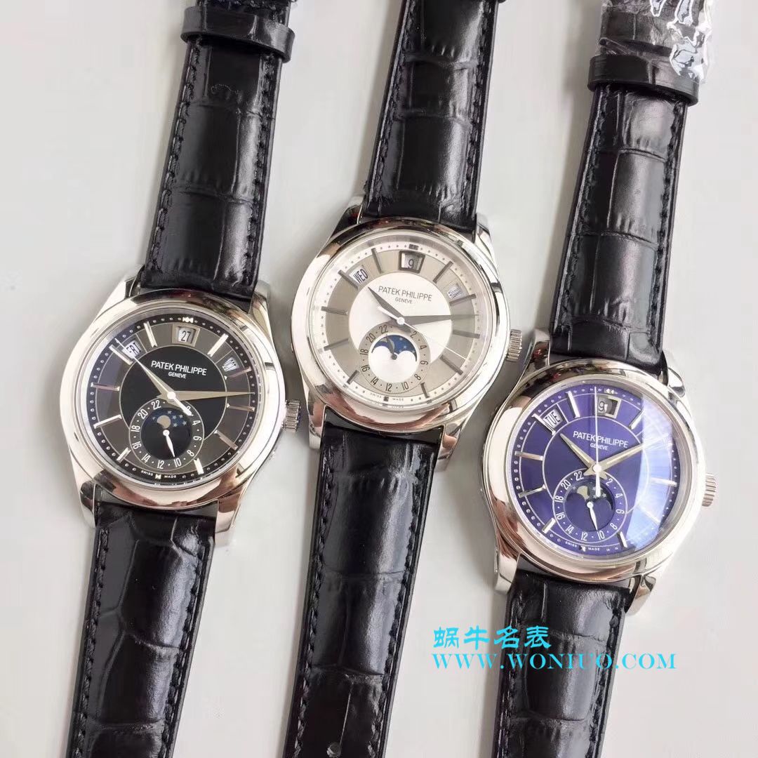 【KM一比一超A高仿手表】百达翡丽复杂功能计时系列5205G-001、5205G-010、5205G-013 白金腕表 / BD226