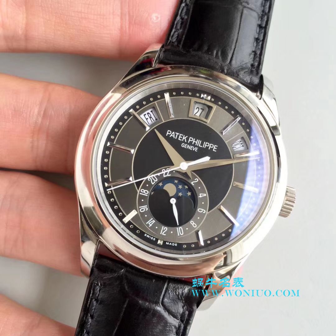 【KM一比一超A高仿手表】百达翡丽复杂功能计时系列5205G-001、5205G-010、5205G-013 白金腕表 / BD226