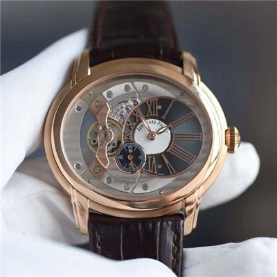 【V9一比一超A高仿手表】爱彼千禧系列15350OR.OO.D093CR.01、15350ST.OO.D002CR.01腕表