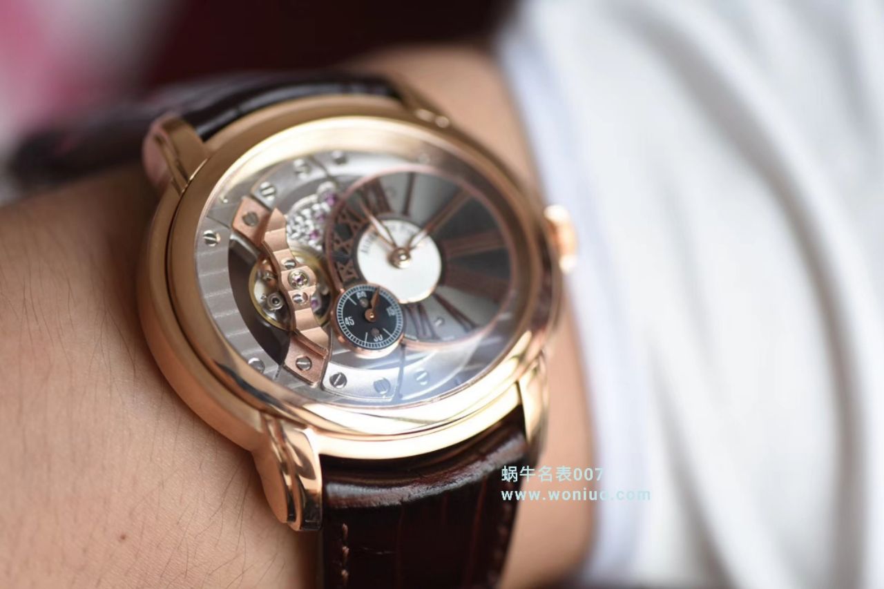 【V9一比一超A高仿手表】爱彼千禧系列15350OR.OO.D093CR.01、15350ST.OO.D002CR.01腕表 / AP135