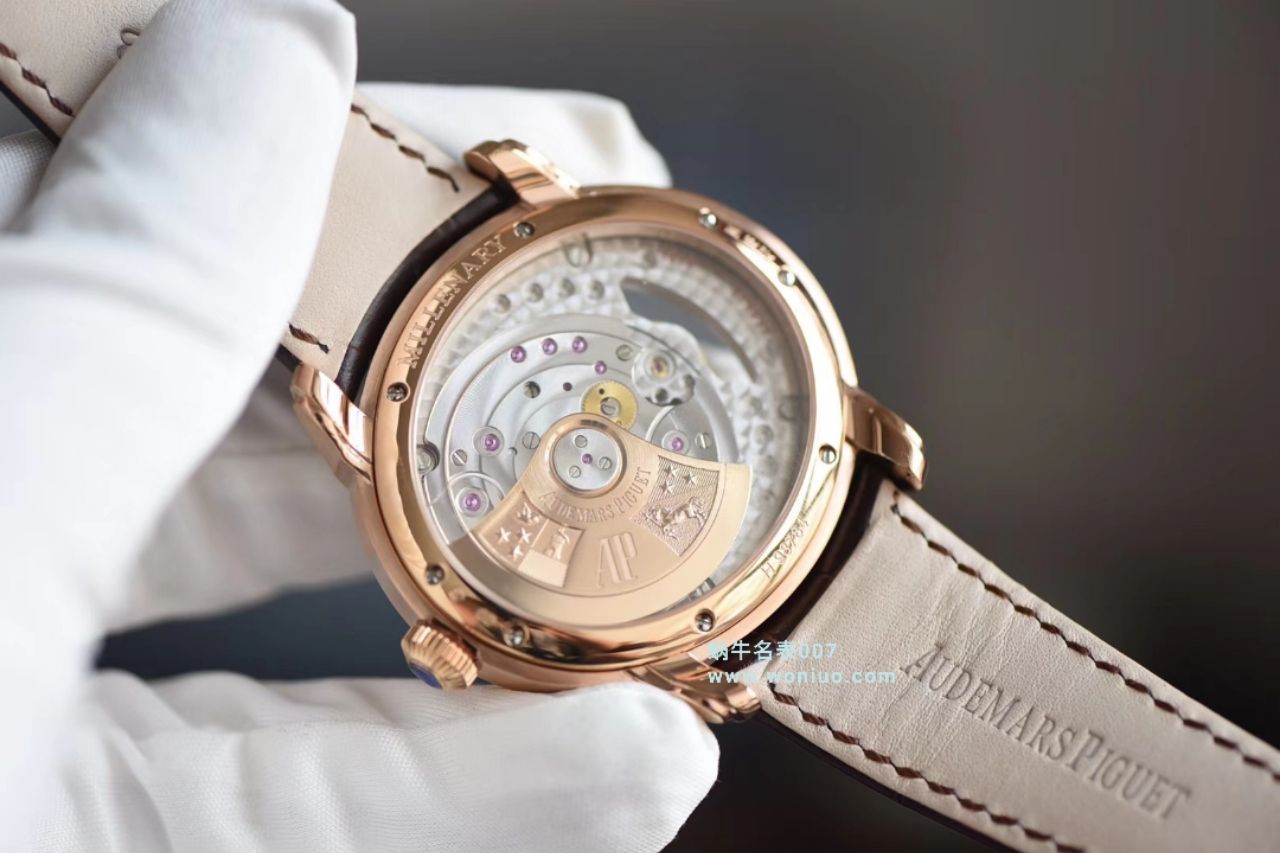 【V9一比一超A高仿手表】爱彼千禧系列15350OR.OO.D093CR.01、15350ST.OO.D002CR.01腕表 / AP135