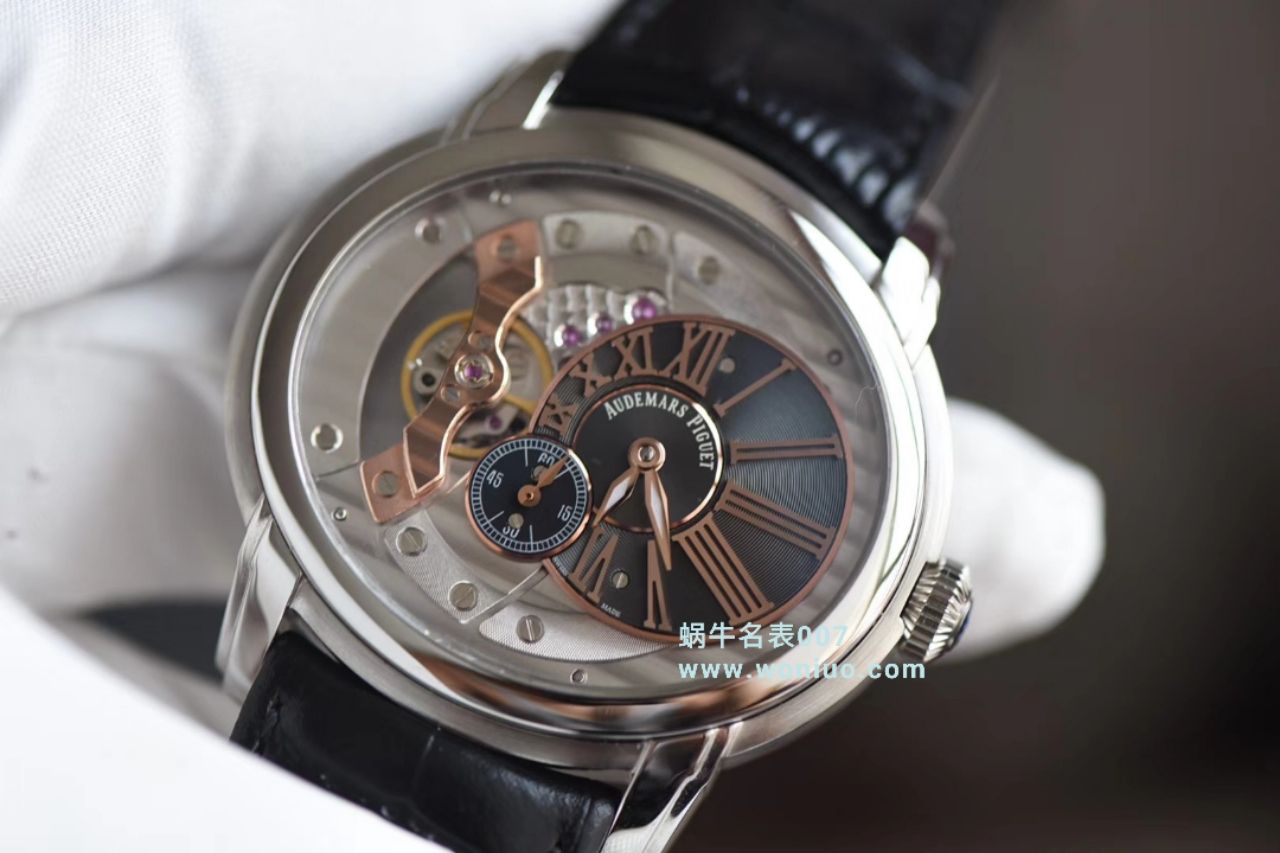 【V9一比一超A高仿手表】爱彼千禧系列15350OR.OO.D093CR.01、15350ST.OO.D002CR.01腕表 / AP135