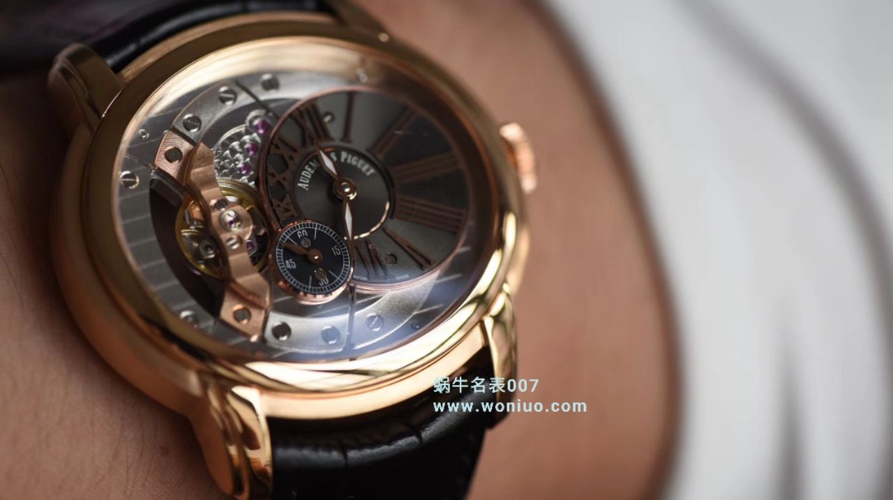 【V9一比一超A高仿手表】爱彼千禧系列15350OR.OO.D093CR.01、15350ST.OO.D002CR.01腕表 / AP135