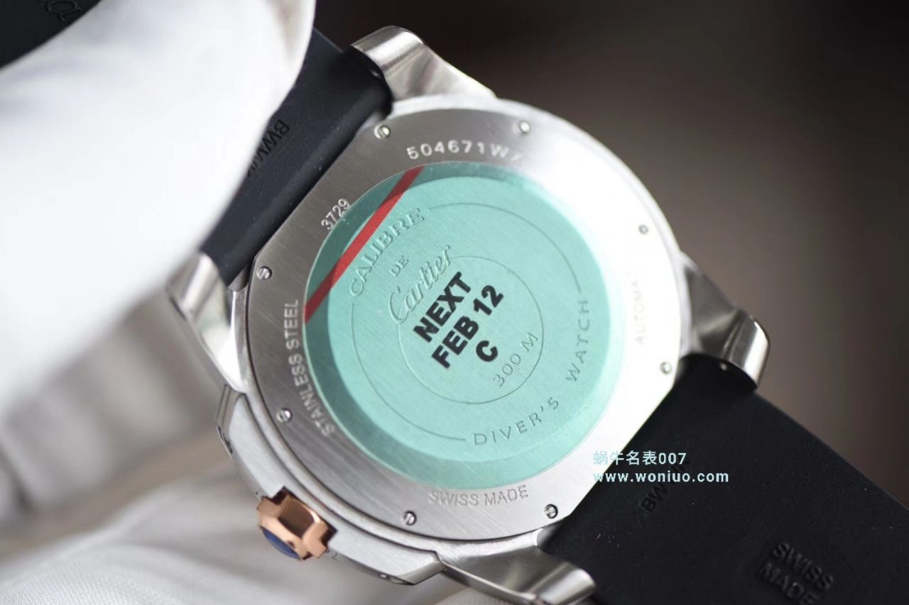 【JF厂一比一顶级复刻高仿手表】卡地亚卡历博/卡利博CALIBRE DE CARTIER 系列W7100052腕表 / K075
