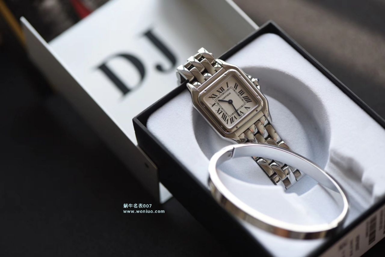 DJ Factory 卡地亚猎豹系列腕表--型号复刻高仿WSPN0007 PANTHÈRE DE CARTIER系列卡地亚猎豹腕表 / K159