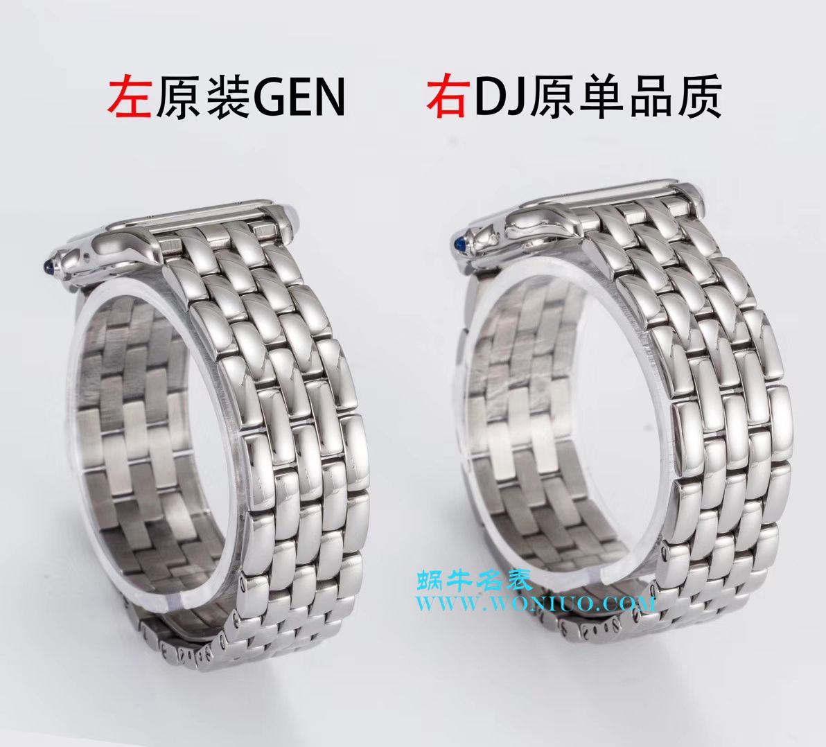 DJ Factory 卡地亚猎豹系列腕表--型号复刻高仿WSPN0007 PANTHÈRE DE CARTIER系列卡地亚猎豹腕表 / K159