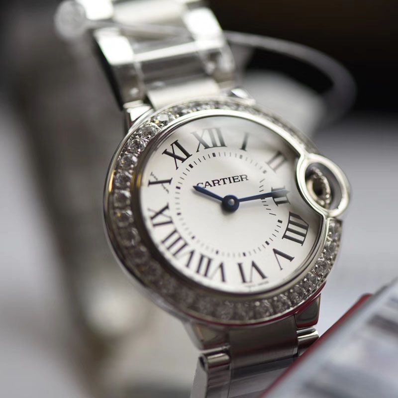 V6新品卡地亚蓝气球28mm复刻高仿 W4BB0015 市面最高版本 奢华精致