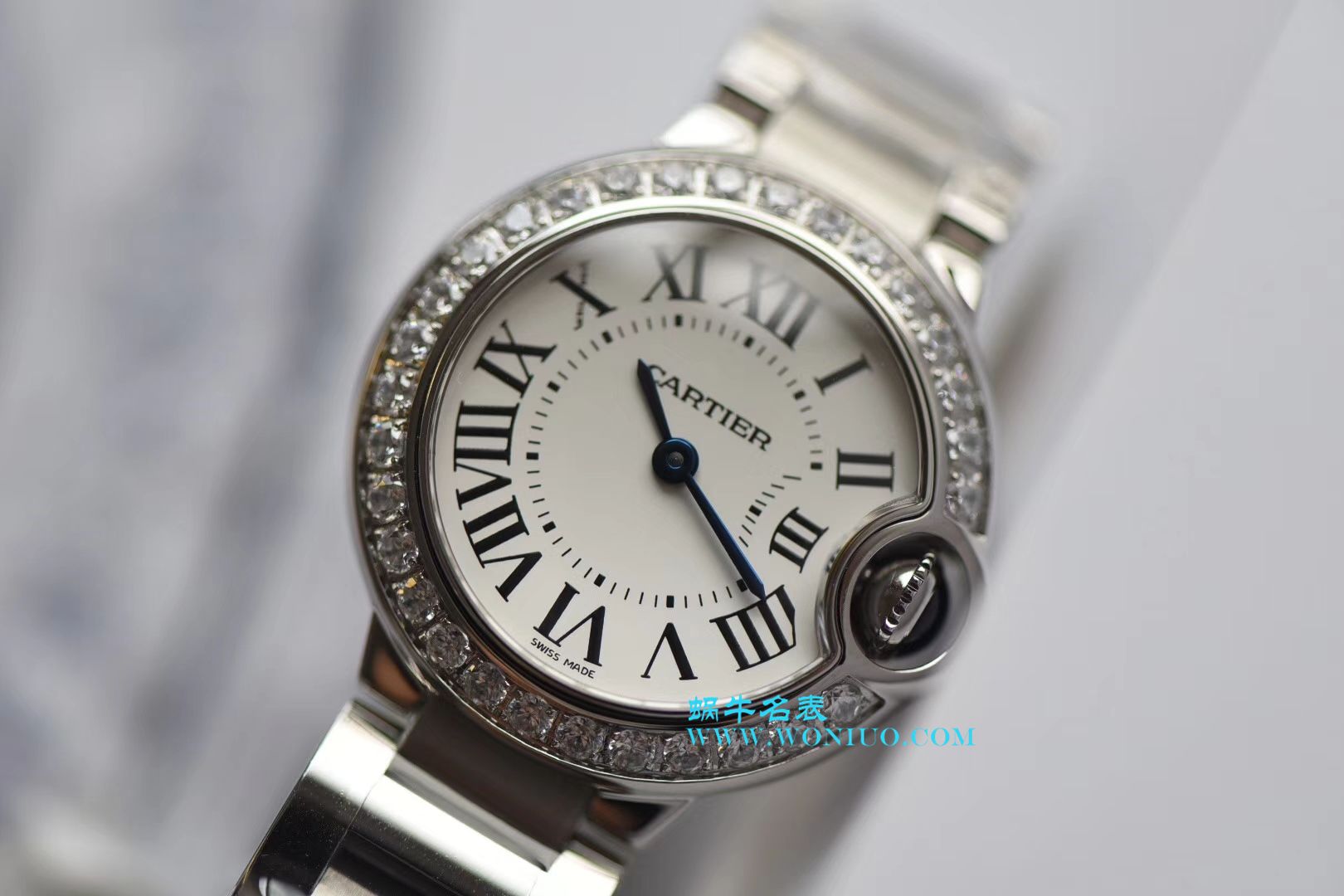 V6新品卡地亚蓝气球28mm复刻高仿 W4BB0015 市面最高版本 奢华精致 / K160