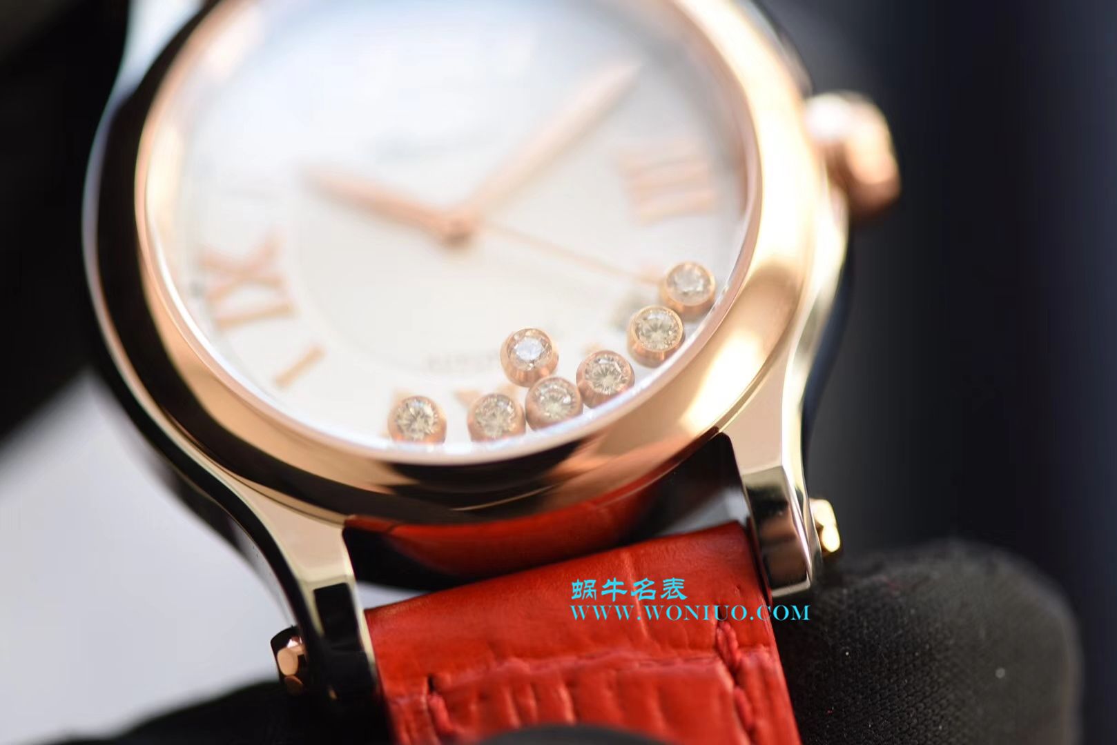 萧邦 HAPPY SPORT MEDIUM AUTOMATIC系列 278559-3001 顶级复刻高仿女士手表 / XB015