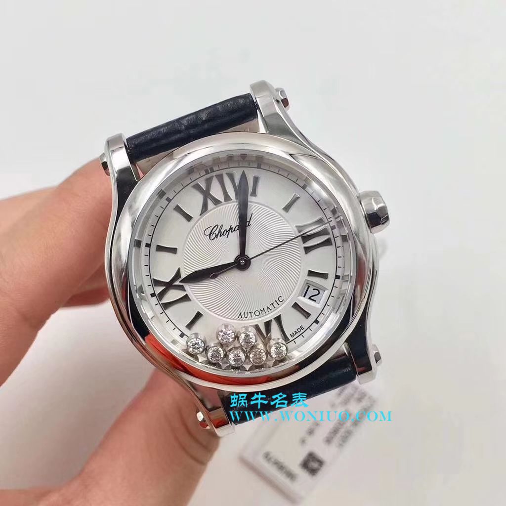 萧邦 HAPPY SPORT MEDIUM AUTOMATIC系列 278559-3001 顶级复刻高仿女士手表 / XB015