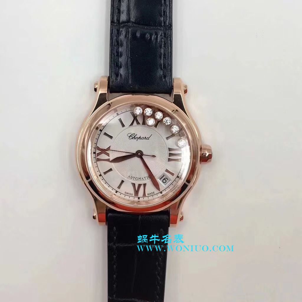 萧邦 HAPPY SPORT MEDIUM AUTOMATIC系列 278559-3001 顶级复刻高仿女士手表 / XB015