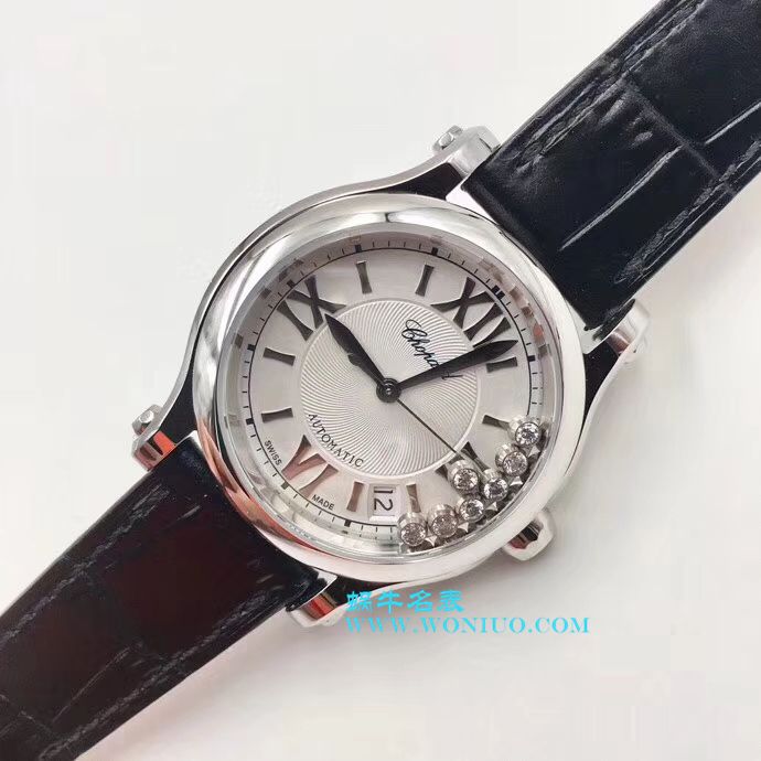 萧邦 HAPPY SPORT MEDIUM AUTOMATIC系列 278559-3001 顶级复刻高仿女士手表 / XB015