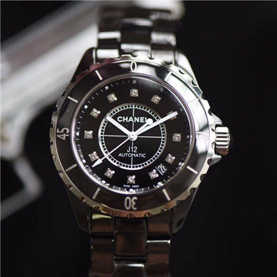 【独家视频评测】KOR韩版 香奈儿 J12香奈儿高仿INTENSE 重置加强版38MM 男女中性机械腕表