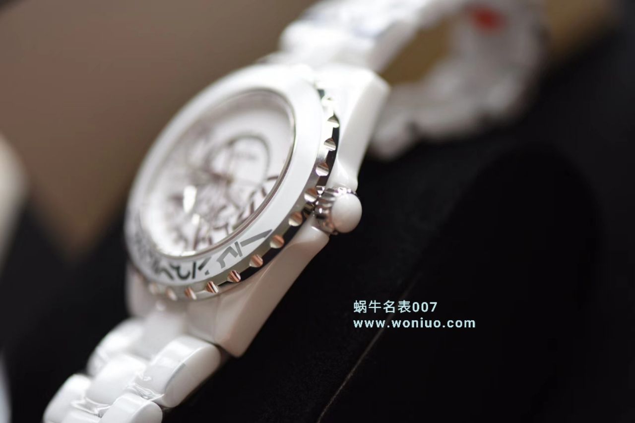 【独家视频评测】KOR韩版 香奈儿 J12一比一复刻高仿香奈儿INTENSE 重置加强版38MM 男女中性机械腕表 / X031