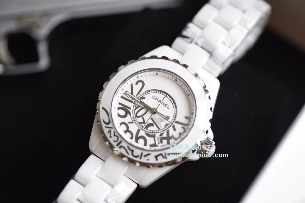 【独家视频评测】KOR韩版 香奈儿 J12一比一复刻高仿香奈儿INTENSE 重置加强版38MM 男女中性机械腕表 / X031