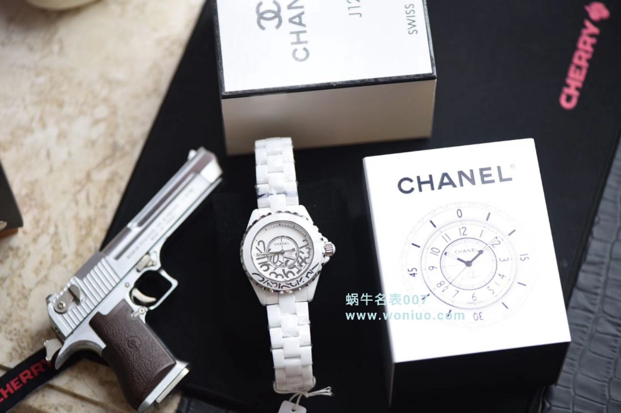【独家视频评测】KOR韩版 香奈儿 J12一比一复刻高仿香奈儿INTENSE 重置加强版38MM 男女中性机械腕表 / X031