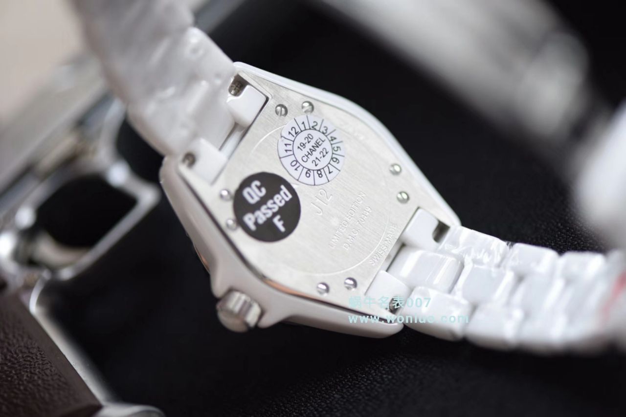 【独家视频评测】KOR韩版 香奈儿顶级复刻高仿 J12香奈儿INTENSE 重置加强版女士石英腕表 / X032