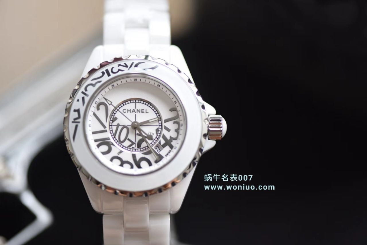 【独家视频评测】KOR韩版 香奈儿顶级复刻高仿 J12香奈儿INTENSE 重置加强版女士石英腕表 / X032