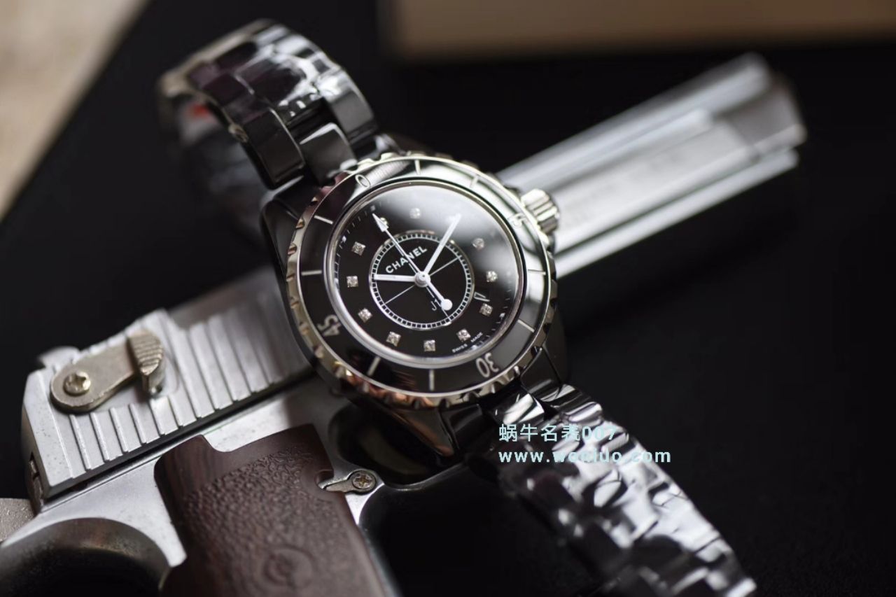 【独家视频评测】KOR韩版顶级复刻高仿香奈儿 J12香奈儿INTENSE 重置加强版女士石英腕表 / X033