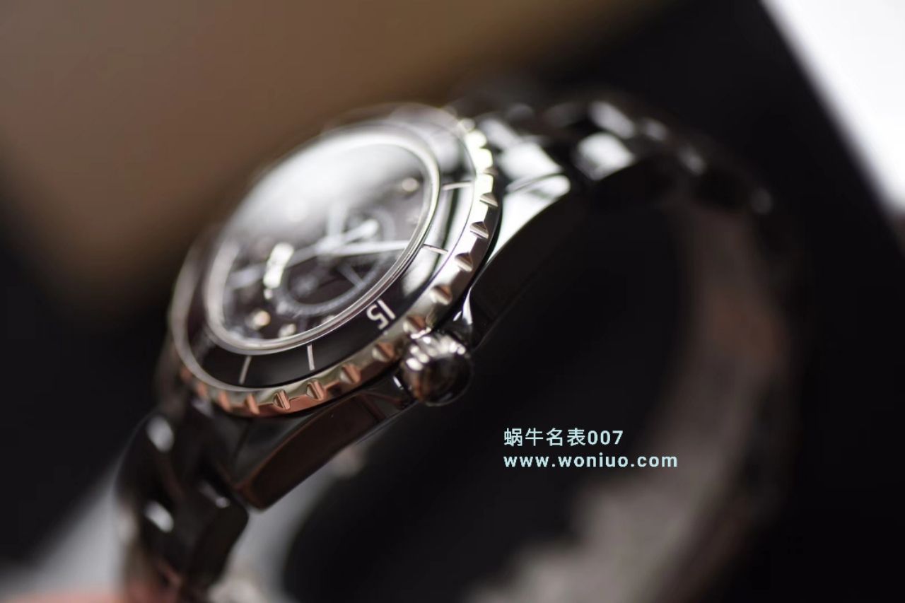 【独家视频评测】KOR韩版顶级复刻高仿香奈儿 J12香奈儿INTENSE 重置加强版女士石英腕表 / X033