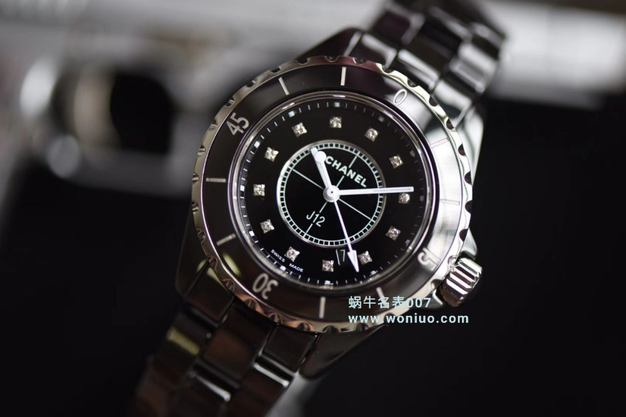 【独家视频评测】KOR韩版顶级复刻高仿香奈儿 J12香奈儿INTENSE 重置加强版女士石英腕表 / X033