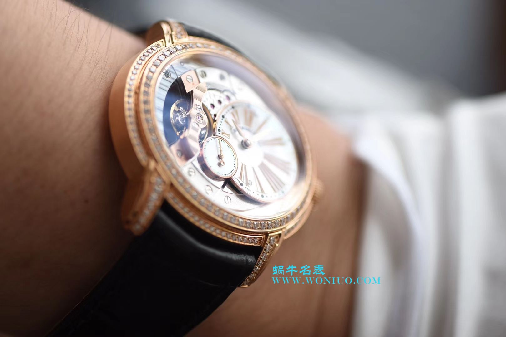 【V9一比一超A高仿手表】爱彼千禧系列15350OR.OO.D093CR.01、15350ST.OO.D002CR.01腕表 / AP135