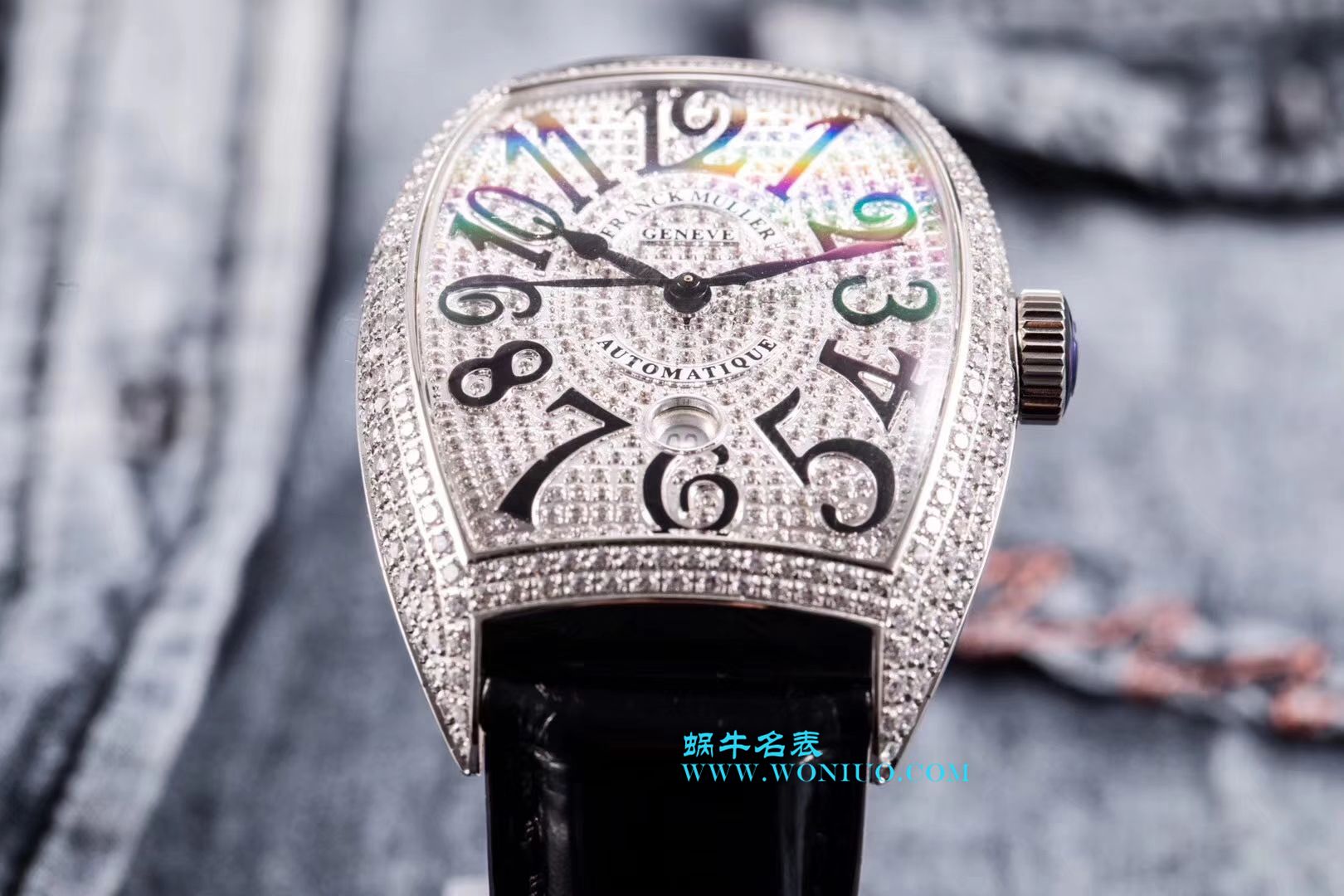 【GF新品-复刻高仿男神特供版】Franck Muller 法穆兰Casablanca系列8880酒桶型男表 / FL025