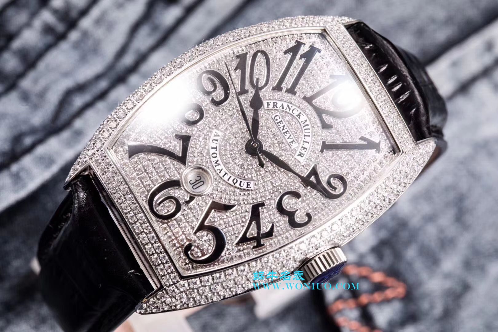 【GF新品-复刻高仿男神特供版】Franck Muller 法穆兰Casablanca系列8880酒桶型男表 / FL025