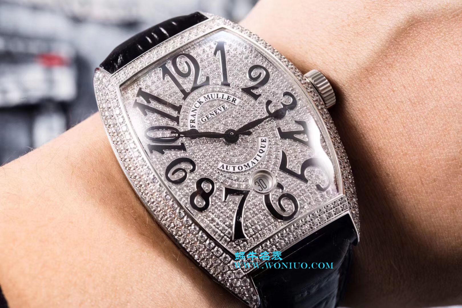【GF新品-复刻高仿男神特供版】Franck Muller 法穆兰Casablanca系列8880酒桶型男表 / FL025