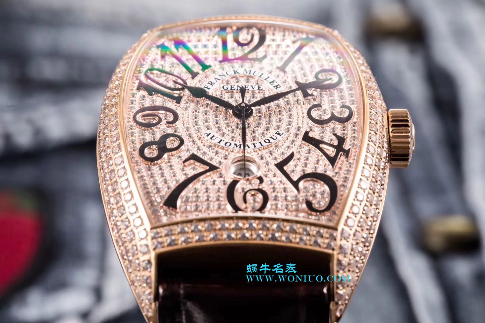 【GF新品-复刻高仿男神特供版】Franck Muller 法穆兰Casablanca系列8880酒桶型男表 / FL025