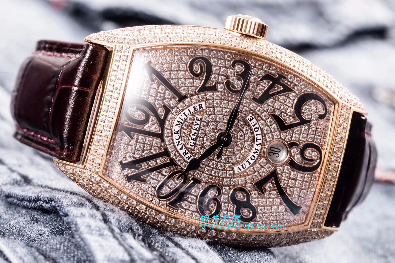 【GF新品-复刻高仿男神特供版】Franck Muller 法穆兰Casablanca系列8880酒桶型男表 / FL025