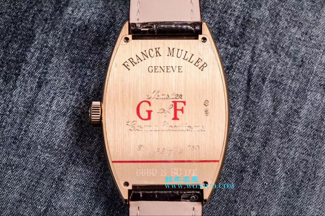 【GF新品-复刻高仿男神特供版】Franck Muller 法穆兰Casablanca系列8880酒桶型男表 / FL025