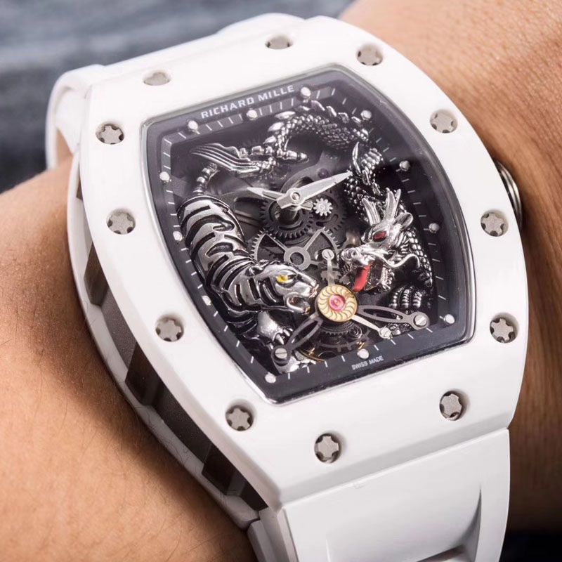 KV最强新作 RICHARD MILLE顶级复刻高仿理查德米尔RM051韩口进口陶瓷最强版