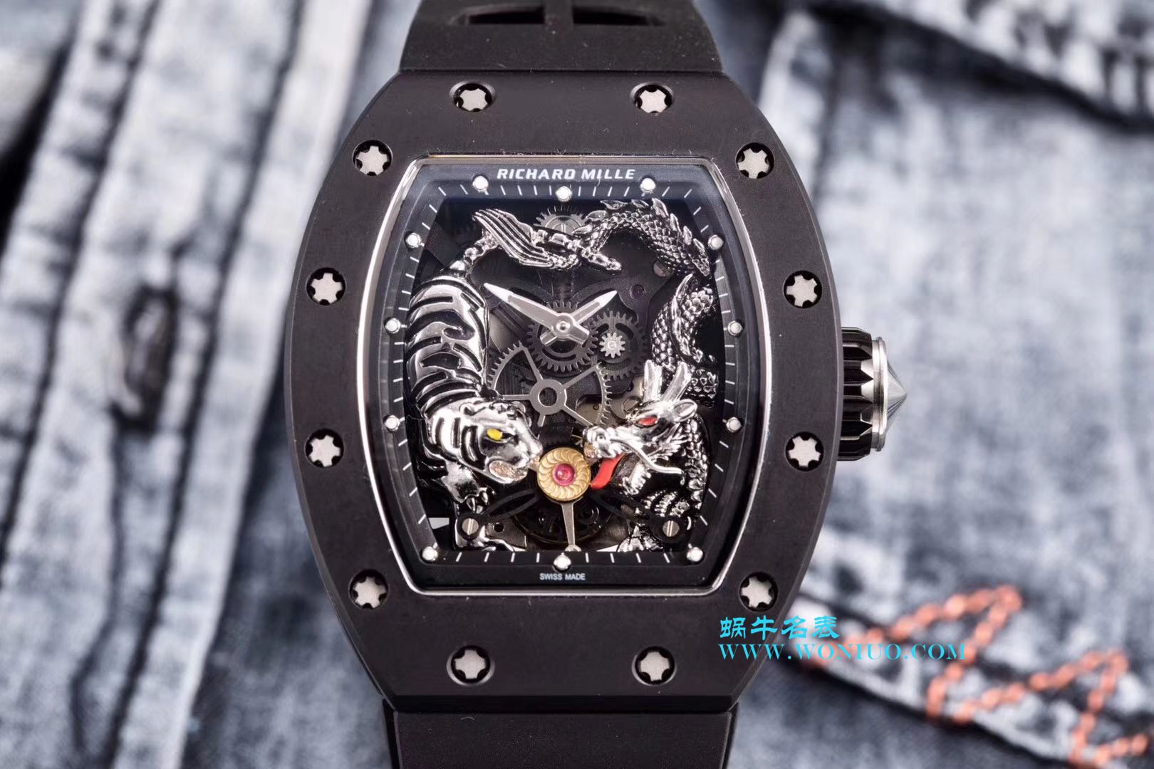 KV最强新作 RICHARD MILLE顶级复刻高仿理查德米尔RM051韩口进口陶瓷最强版 / KVRM051
