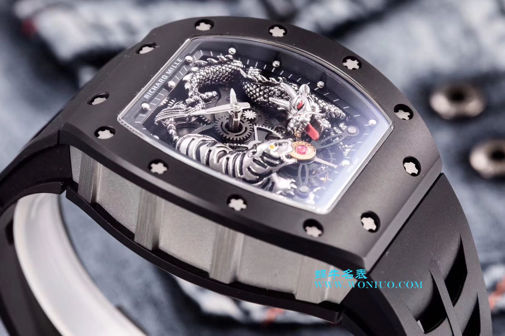 KV最强新作 RICHARD MILLE顶级复刻高仿理查德米尔RM051韩口进口陶瓷最强版 / KVRM051